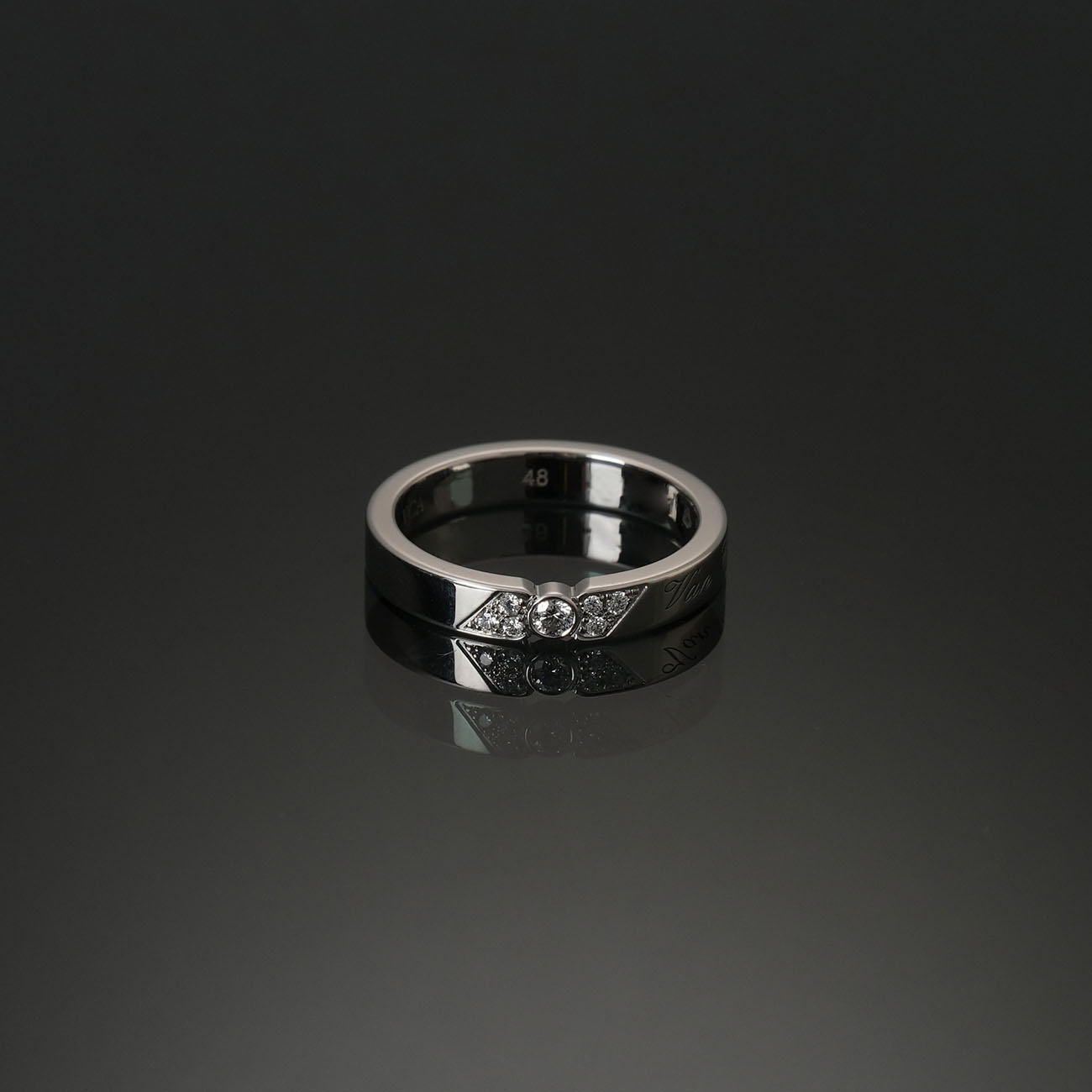 Van Cleef & Arpels(USED)반클리프앤아펠 뚜쥬르 시그니처 에또왈 웨딩밴드 #48